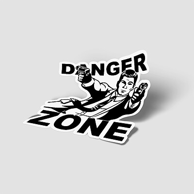 استیکر Danger Zone