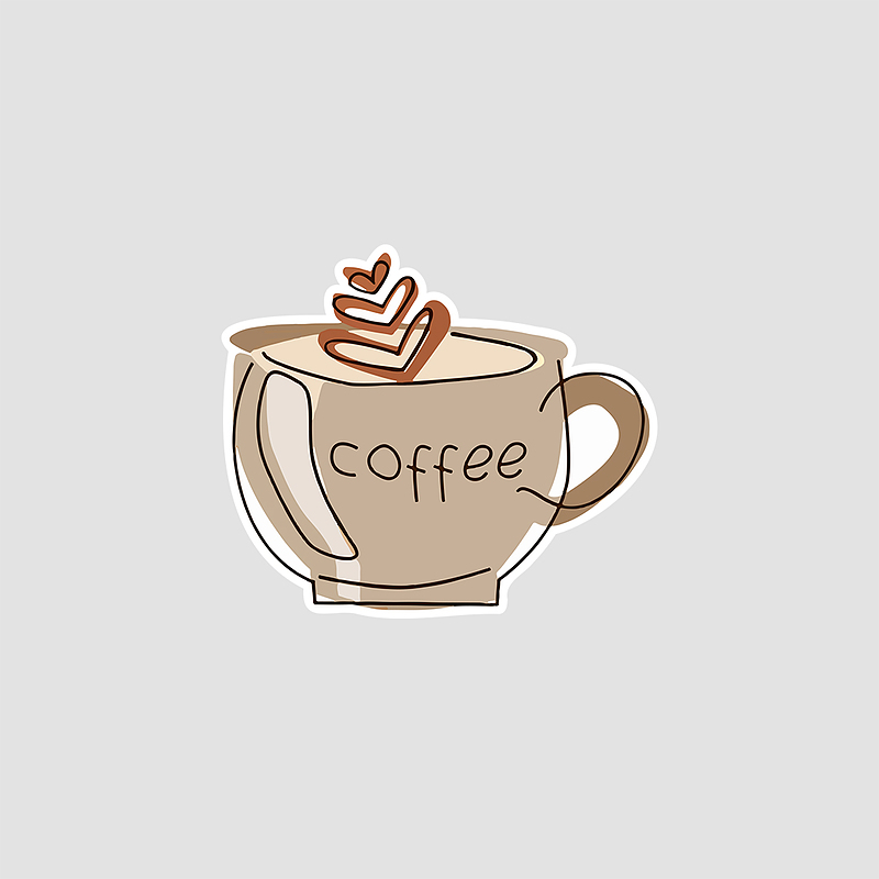استیکر Coffee Mug