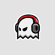 استیکر دی جی روح DJ Ghost 🎧