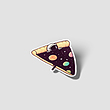 استیکر آدم فضایی و پیتزا Astronaut and Pizza