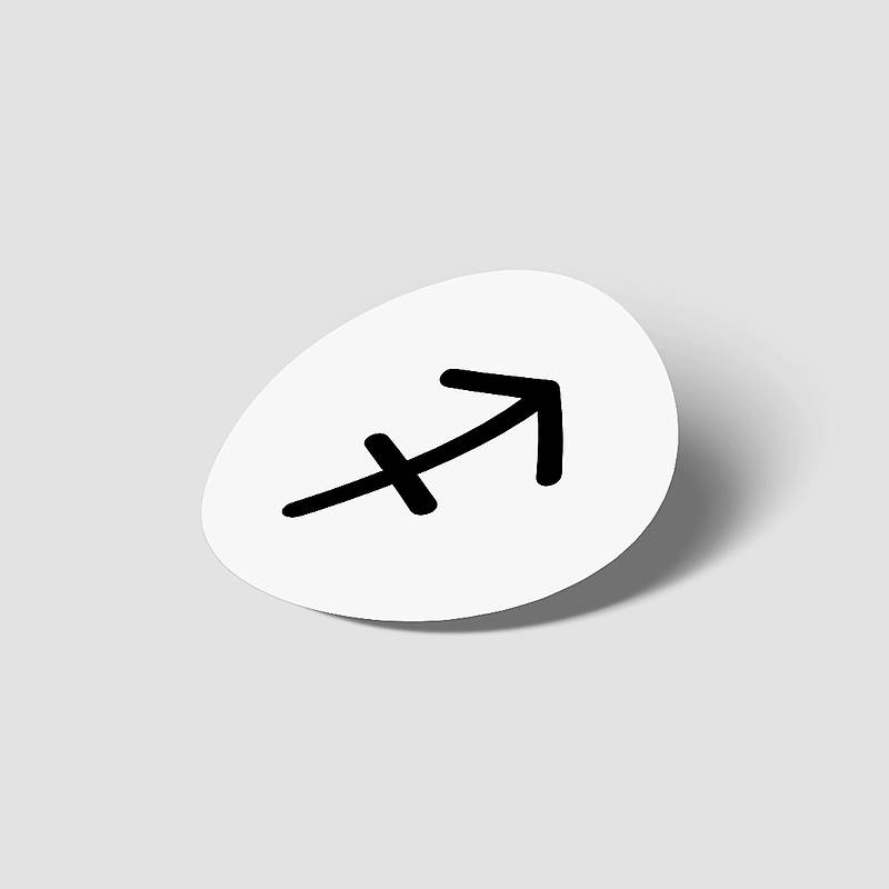 استیکر نماد یونانی ماه آذر - Sagittarius
