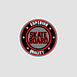 استیکر لوگو اسکیت بورد skate board