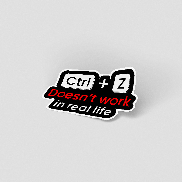 استیکر کنترل زد Ctrl+Z