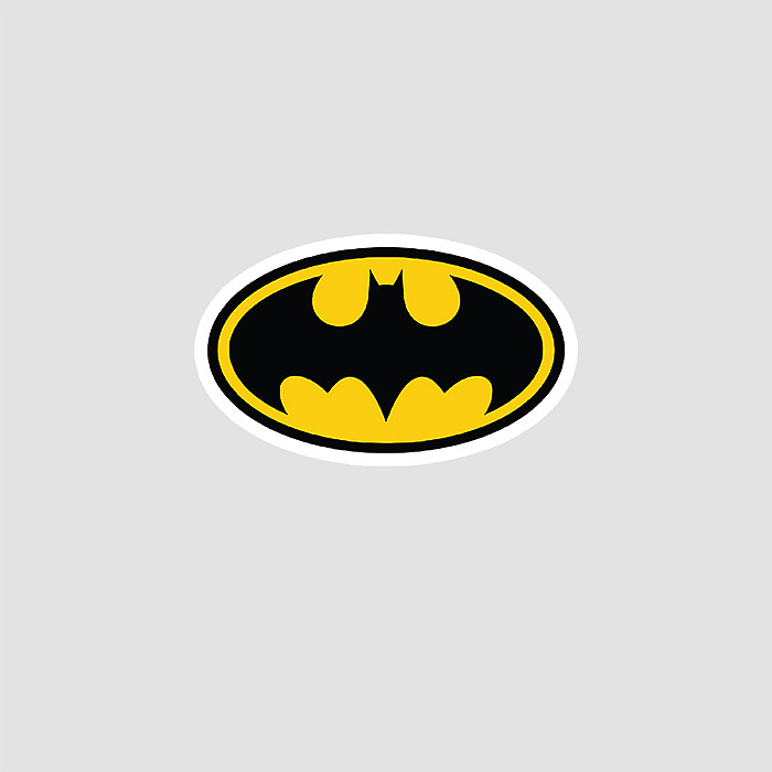 استیکر لوگوی بتمن Batman Logo