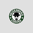 استیکر Heisenberg Coffee بریکینگ بد