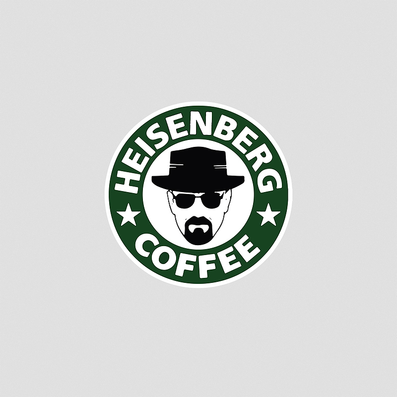 استیکر Heisenberg Coffee بریکینگ بد