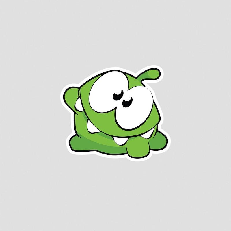 استیکر اوم نوم Om Nom