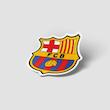 استیکر وینیل لوگو باشگاه بارسلونا (FC Barcelona) با طراحی رسمی سپر باشگاه