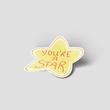 استیکر متنی You’re a Star