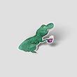 استیکر دایناسور قهوه‌به‌دست (T-Rex Coffee Meme)
