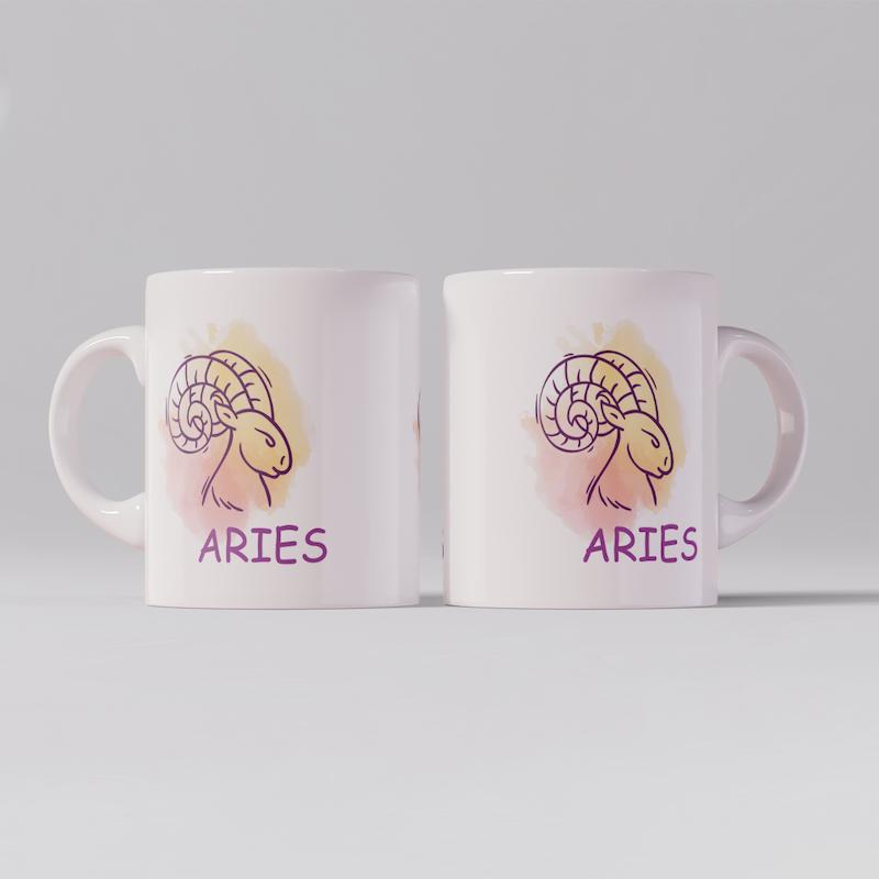 ماگ نماد ماه فروردین Aries کد 018