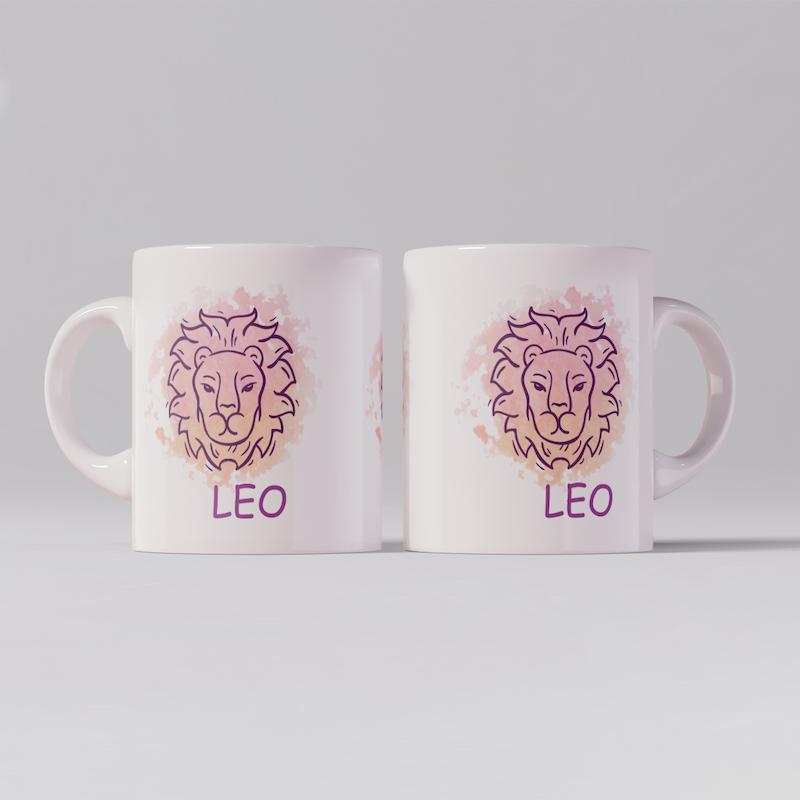 ماگ نماد ماه مرداد Leo کد 022