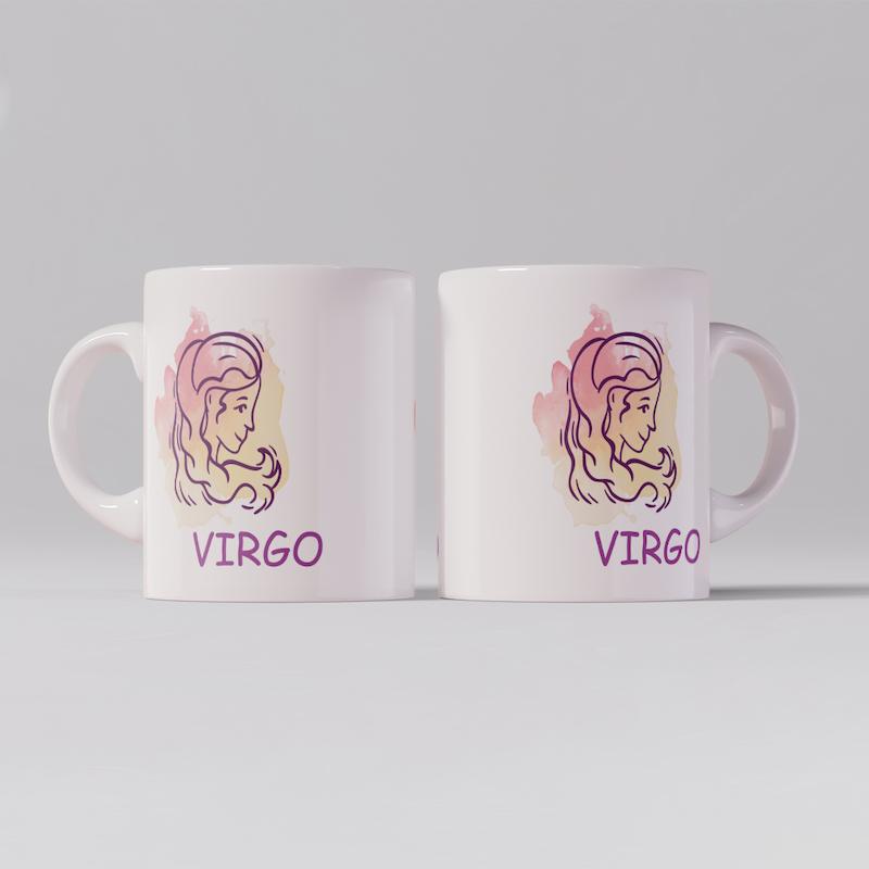 ماگ نماد ماه شهریور Virgo کد 023