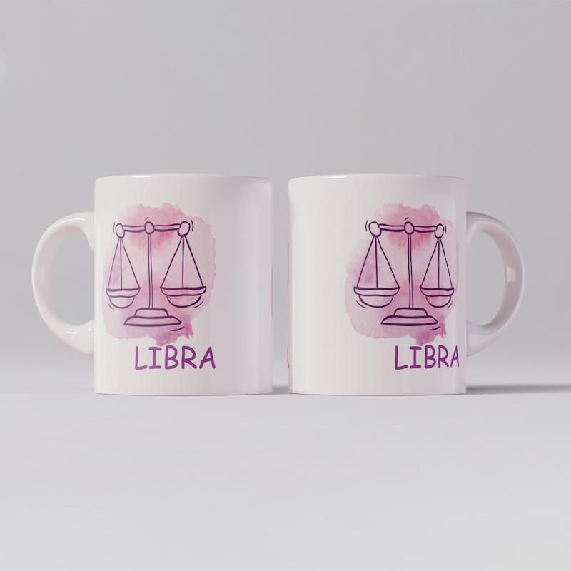 ماگ نماد ماه مهر Libra کد 024