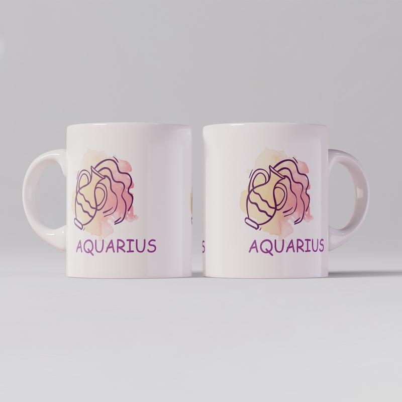 ماگ نماد ماه بهمن Aquarius کد 028