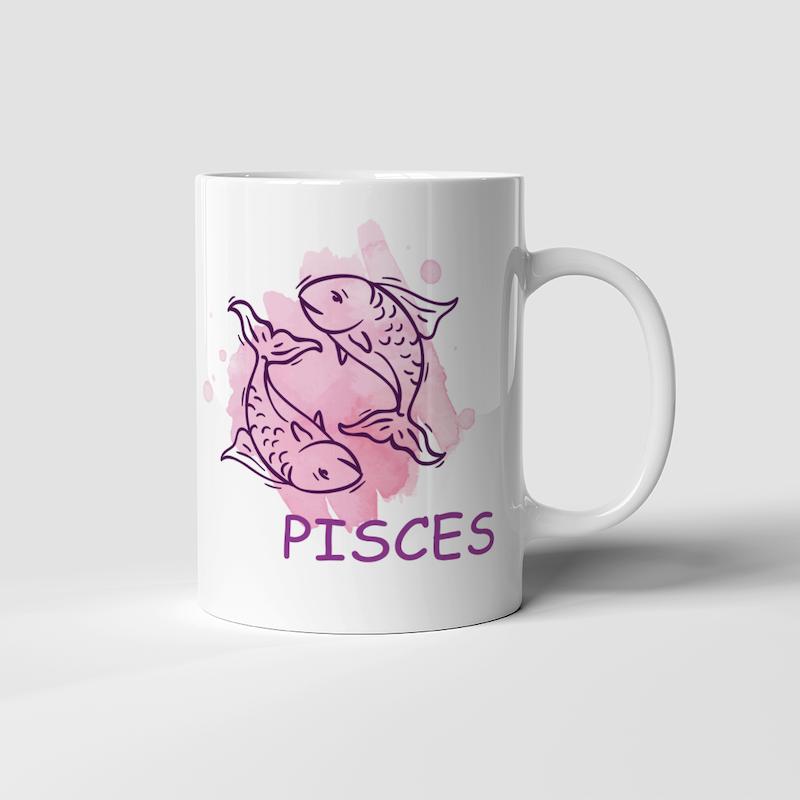 ماگ نماد ماه اسفند Pisces کد 029