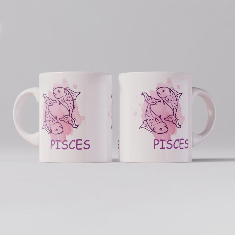 ماگ نماد ماه اسفند Pisces کد 029