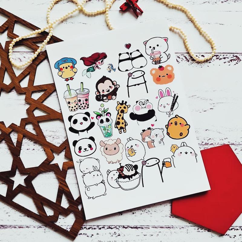 استیکر عروسکی کد ۳۰۹