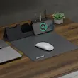 موس پد و شارژر وایرلس گرین لاین مدل GREEN LION MOUSE PAD WIRELESS CHARGER