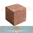 کوبیک گرانیتی قرمز 6 وجه برش