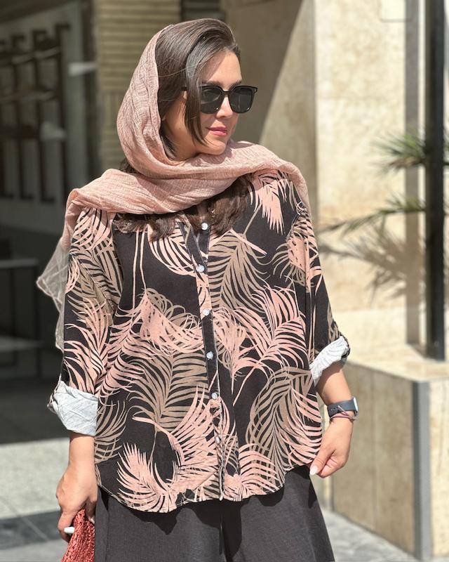 شومیز طرحدار وارداتی