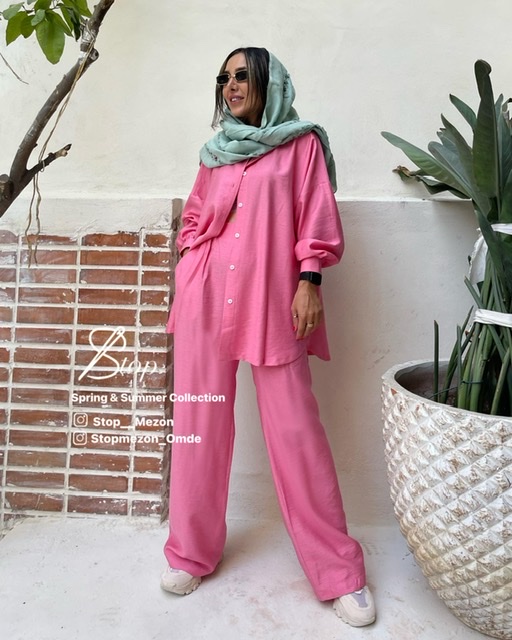 ست شومیز شلوار دریا_کد۹۸