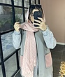 شال موهر منگوله دار