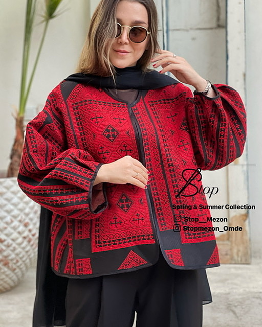 کت سوزندوزی_ارسال۱۵فروردین