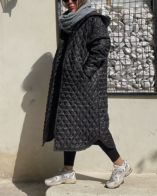 کاپشن بلند کلاهدار_کد۹۵۸