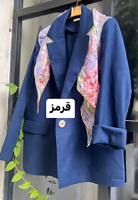 روسری سه گوش رنگی