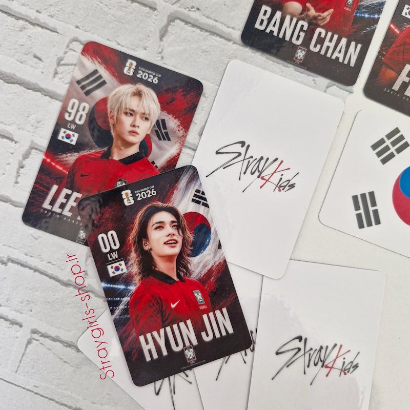 فوتوکارت فوتبالی استری کیدز 🇰🇷⚽️