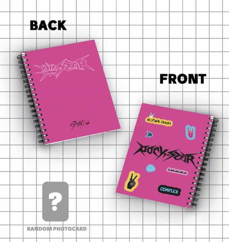 دفتر مشق  Rouck star