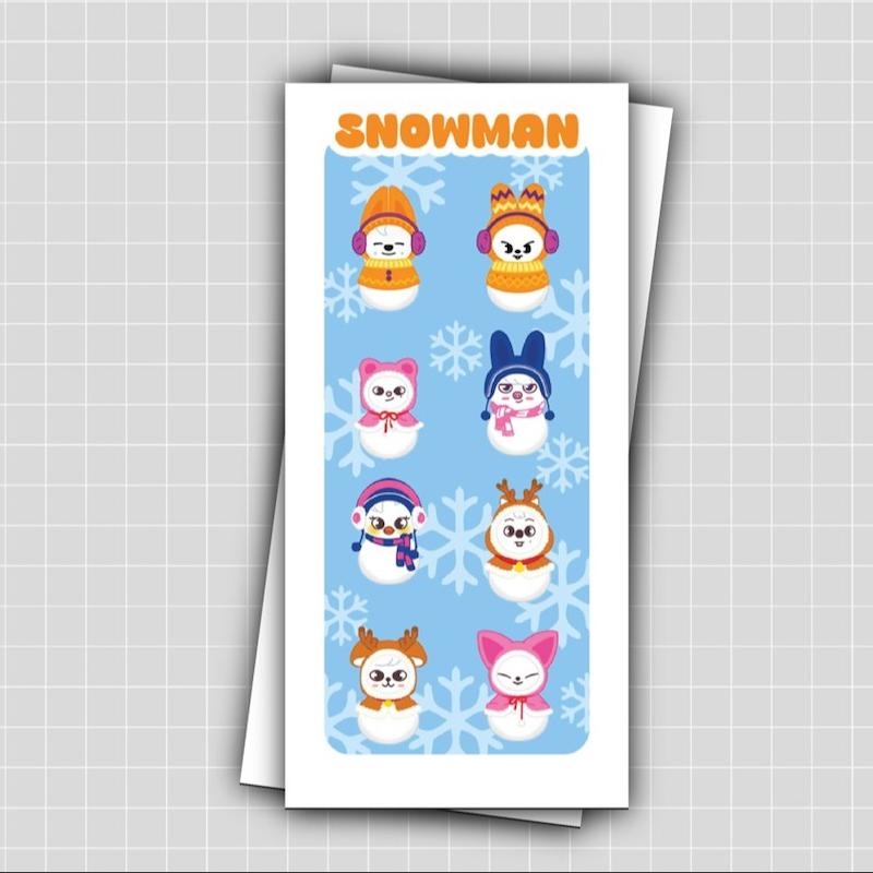 استیکر آدم برفی