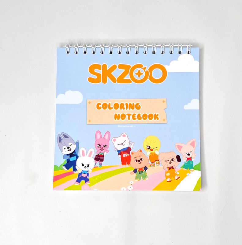 دفتر رنگ آمیزی SKZOO