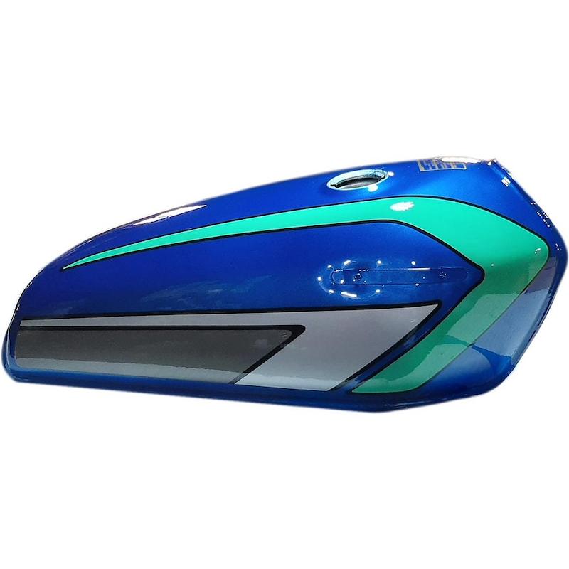  باک موتورسیکلت کاربراتور آبی جوهر 74 سبز