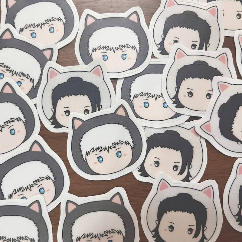 استیکر گوجو و گتو