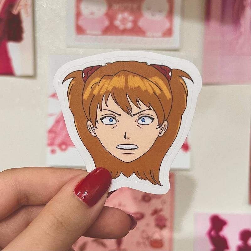 استیکر آسوکا لنگلی