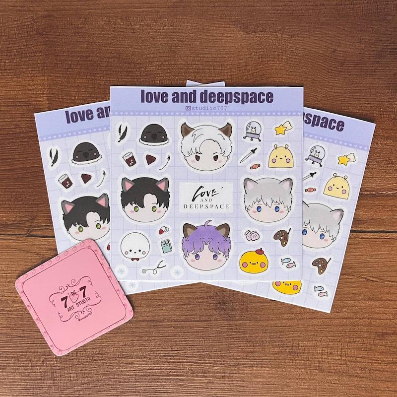 استیکر love and deepspace