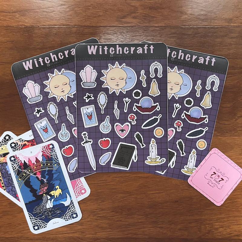 استیکر شیت witchcraft 