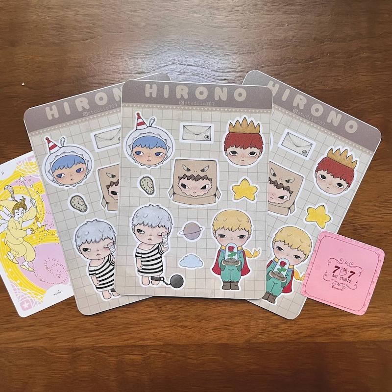 استیکر شیت هیرونو