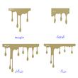 آویز لباس دراپ آیرون کرم ( از کوچک تا بزرگتر)