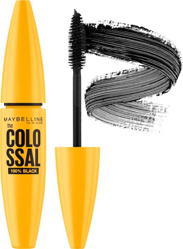 ریمل میبلین Colossal 100% Black | حجم‌دهنده با رنگ مشکی فوق‌العاده عمیق