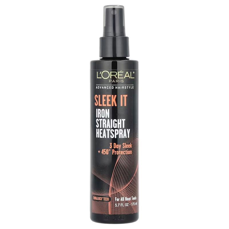 اسپری محافظ حرارت و صاف‌کننده مو L’Oréal Sleek It؛ محافظت تا ۴۵۰ درجه و صافی ماندگار