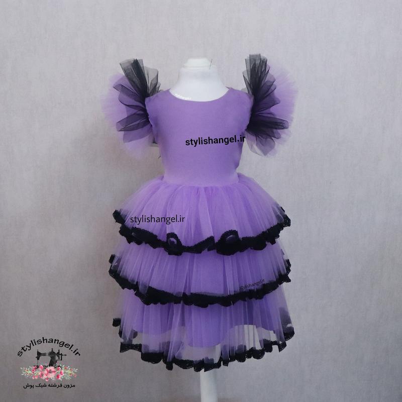 پیراهن کرومی و ملودی . پیراهن دخترانه کورومی