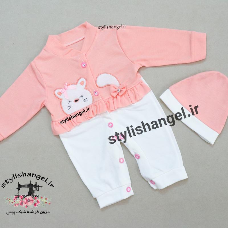 سرهمی دخترانه طرح گربه ( آماده ارسال )