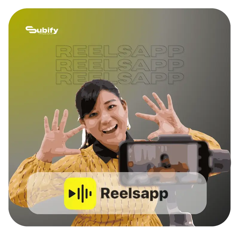 خرید اشتراک ReelsApp ریلز آپ قانونی برای (IOS)