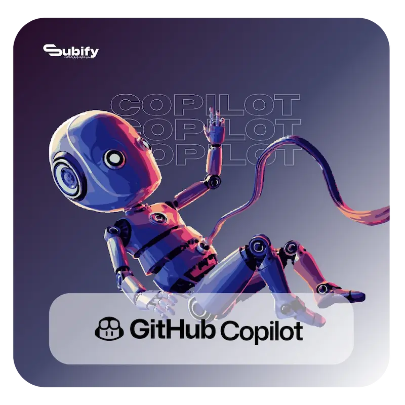 خرید اشتراک GitHub Copilot گیت هاب کوپایلت تضمینی