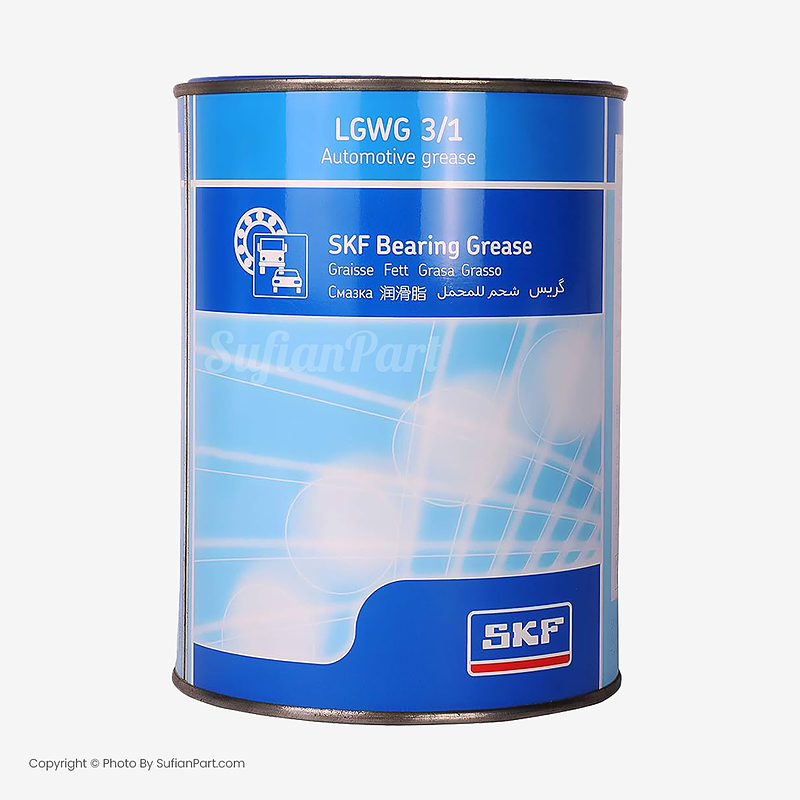 گریس نسوز آبی اس کا اف | برند SKF مدل LGWG 3/1