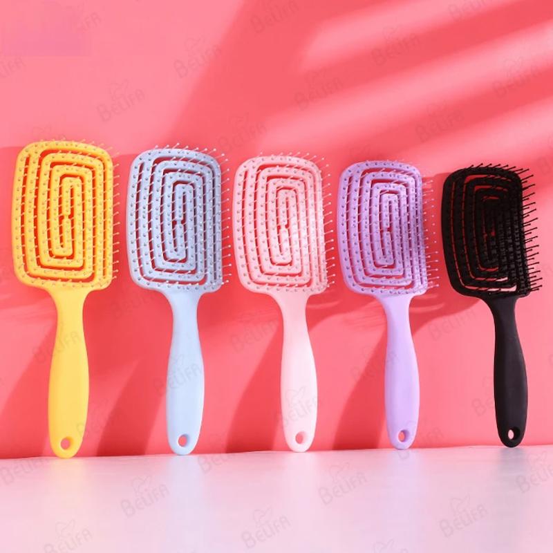 برس مو تونلی منعطف در رنگ های پاستیلی - گلسر سوما