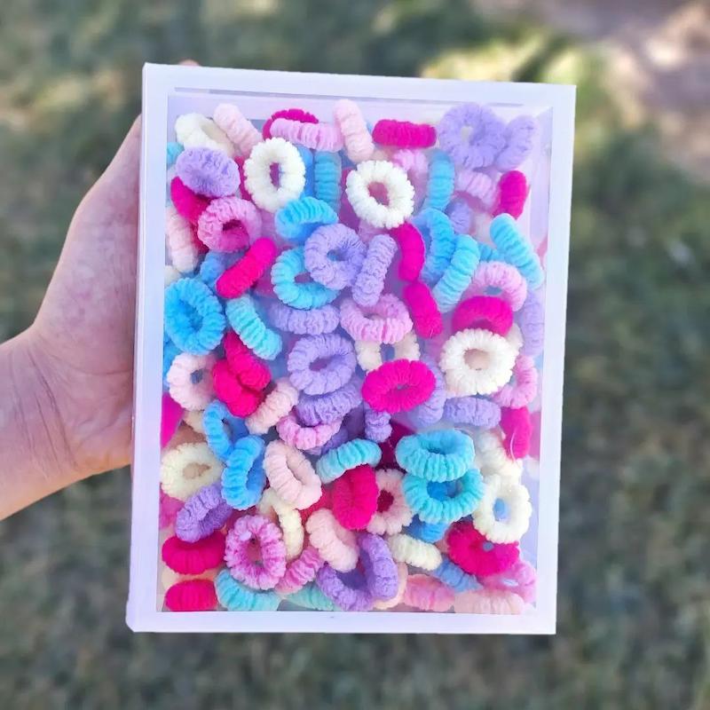 باکس کش پفکی رنگی